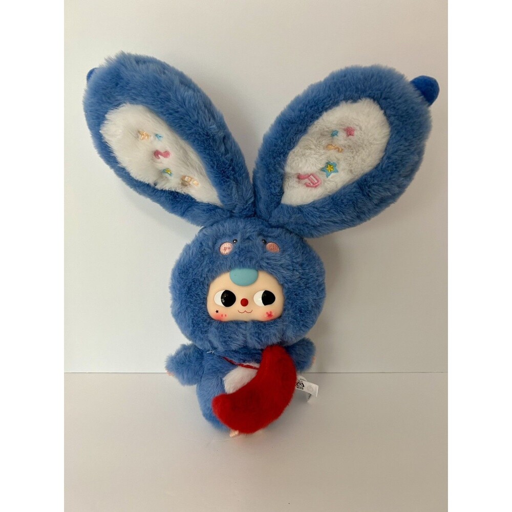 Baby Three Lily Rabbit Town Confirmed Blue Bunny With Moon